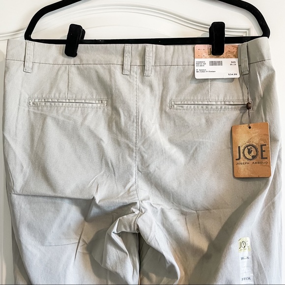 SOLD - JOE ABBOUND mens light khaki pants 36X34 - Picture 6 of 8